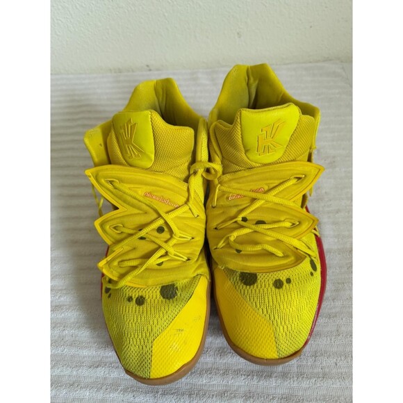 Nike Kyrie 5 Spongebob Squarepants Yellow Basketball Sneakers Mens Size USA 11 main image 9